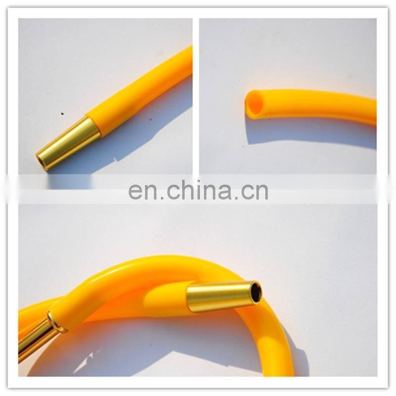 New Tonic Washable Lounge Style Hookah Hose golden color