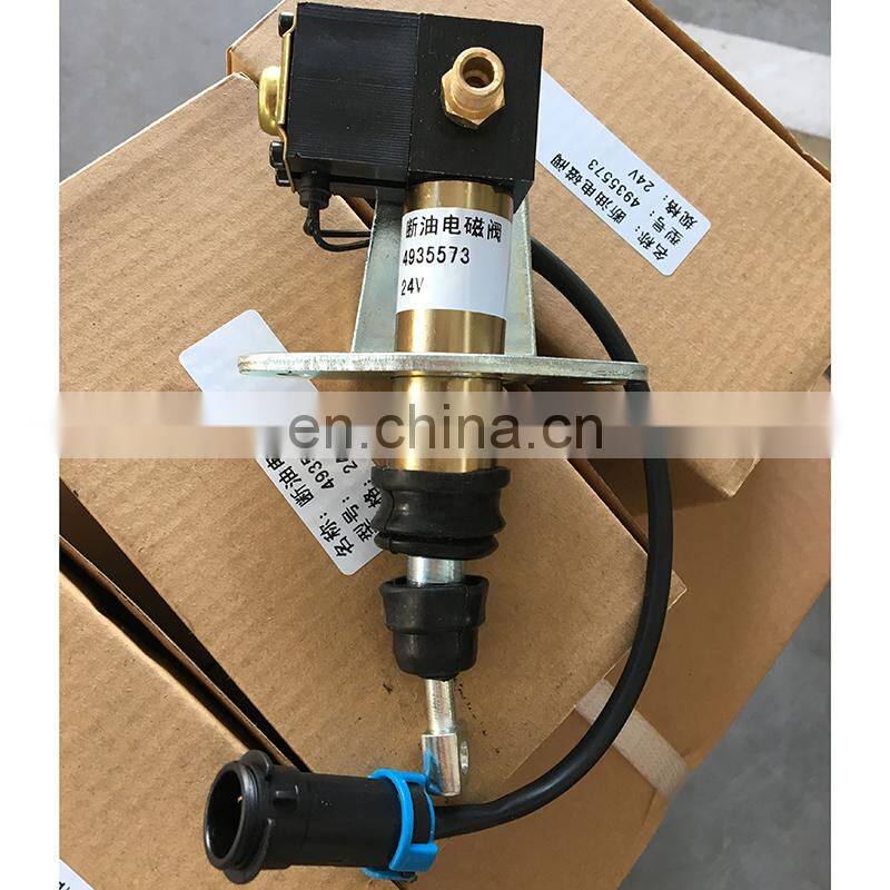 Dongfeng truck part diesel engine Fuel Pump spare part Shut-Off Valve Solenoid 4935573