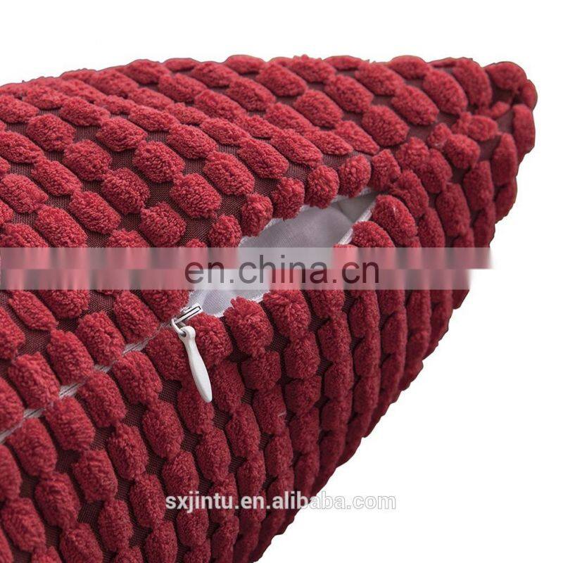 Home decorative cushion cover velvet pillow case cover