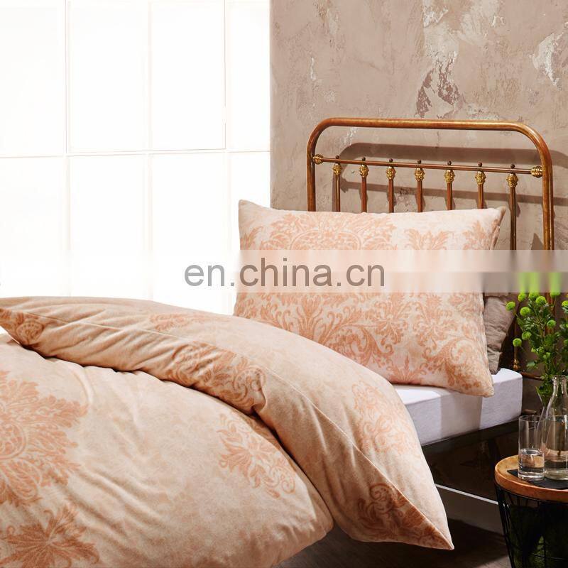 china suppliers spotted bed sheet set,duvet cover set of series color with 100% polyester home textile fitted for living room