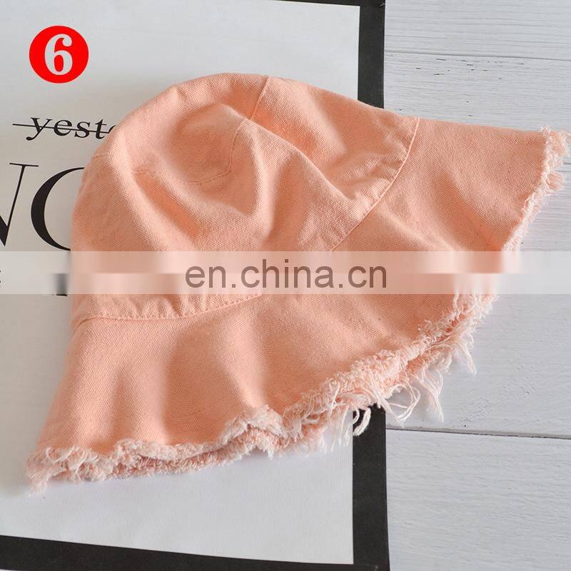 Fisherman's Hat For Women Fashion Solid Color Vacation Hat Girl Soft Bucket Hats Sun Bucket Hat Hip Hop Gorros