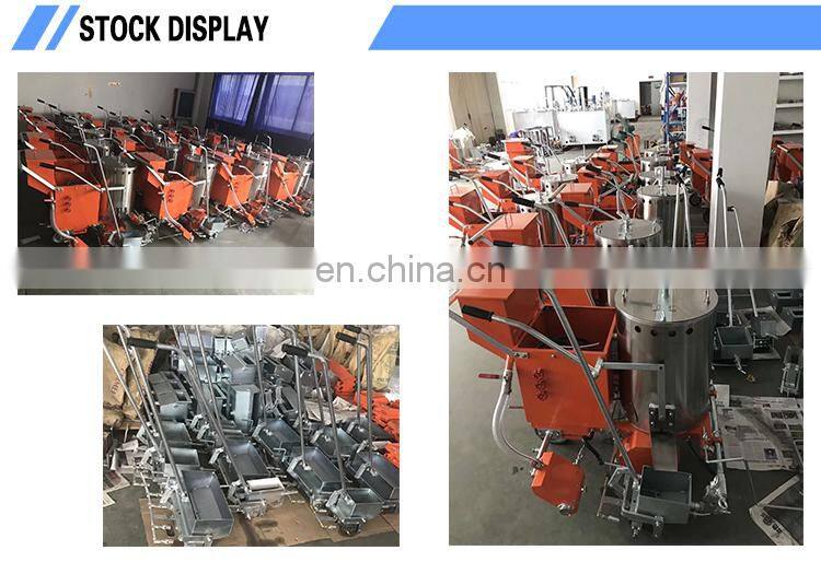 handpush road line paint marking machine