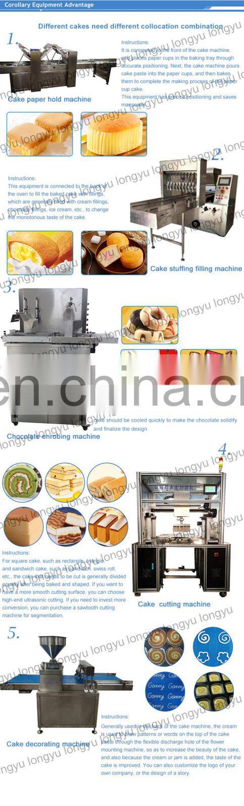 Commercial Automatic Cake Depositor Machine
