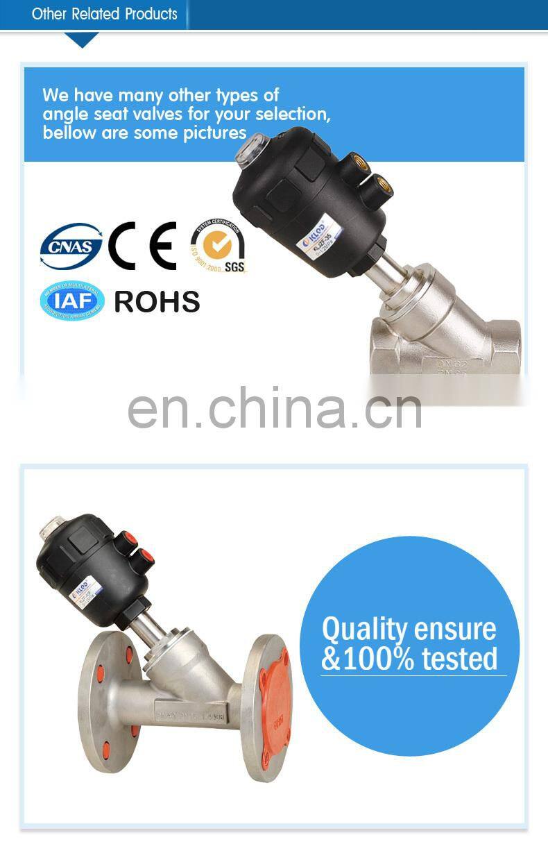 Direct acting 3/2 way plunger solenoid valve KL6014