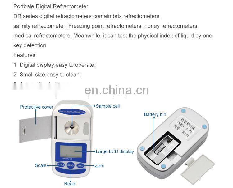 Digital Handheld Nd Brix Honey Refractometer