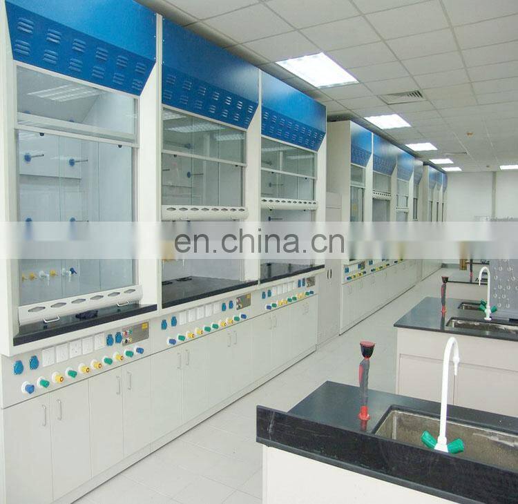 Commercial laboratory furniture desktop Laminar air flow cupboard chemical resistance fume hood
