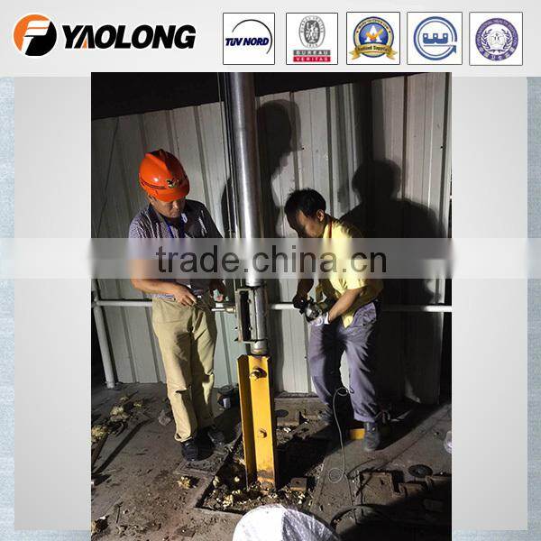 electric stainless steel national flagpole