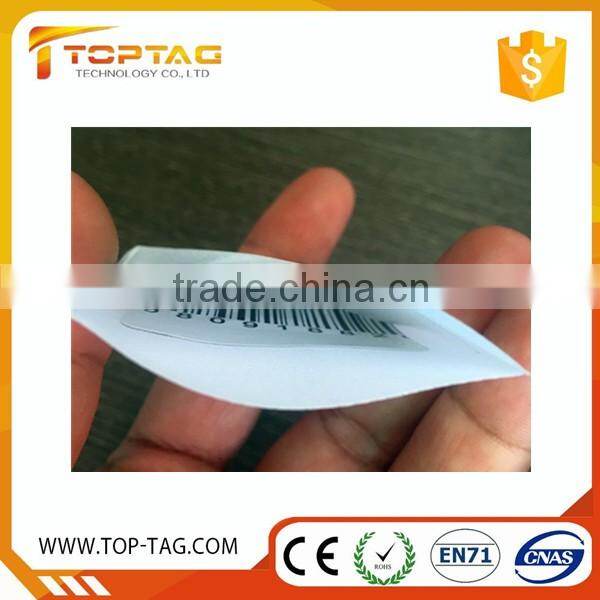 Long Range UHF Alien H3 Rfid Garment Tag For Clothing Management