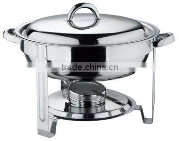 Hot Sale Stainless Steel Gold-plated Roll Top Buffet Chafer for Hotel