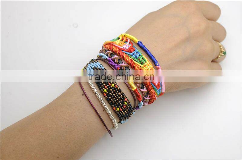 Trendy Handmade Mini Beaded Tassels Bohemian Bracelet