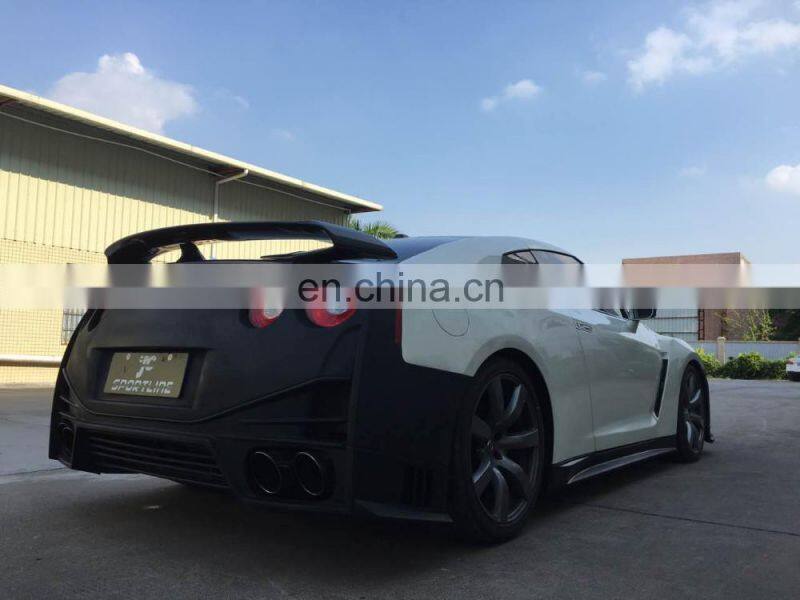 Black Primming FRP GTR Rear Spoiler for NISSA N GTR R35 OEM 2015