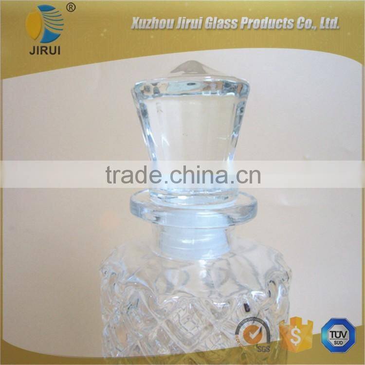 diamond glass cork for aroma diffuser bottle