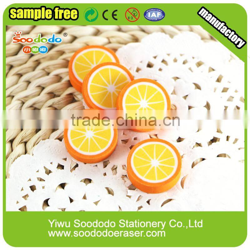 strawberry creative extruded stationery eraser gift