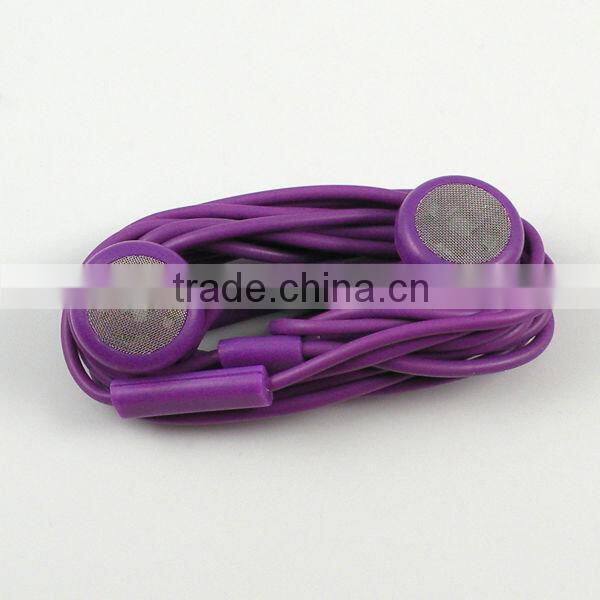 High quality ,low price, 3.5mm colorful earphones for iphone4/apple