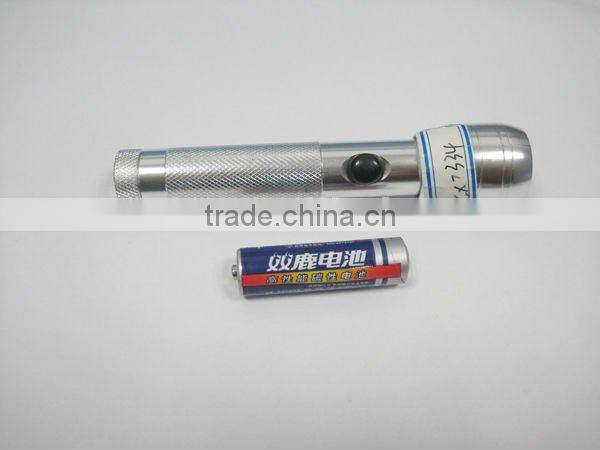 grade quality 1*AA battery led torch 6 led