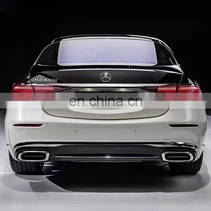 Runde New Arrival For 2021-2022 Mercedes-Benz S-Class W223 Upgrade Maybach Style Body Kit Front Bumper Grille Rear Bumper