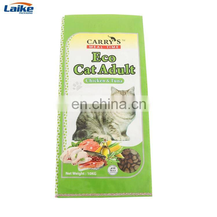 New Factory supply custom woven pp packaging bag with laminated for food feed flour sugar