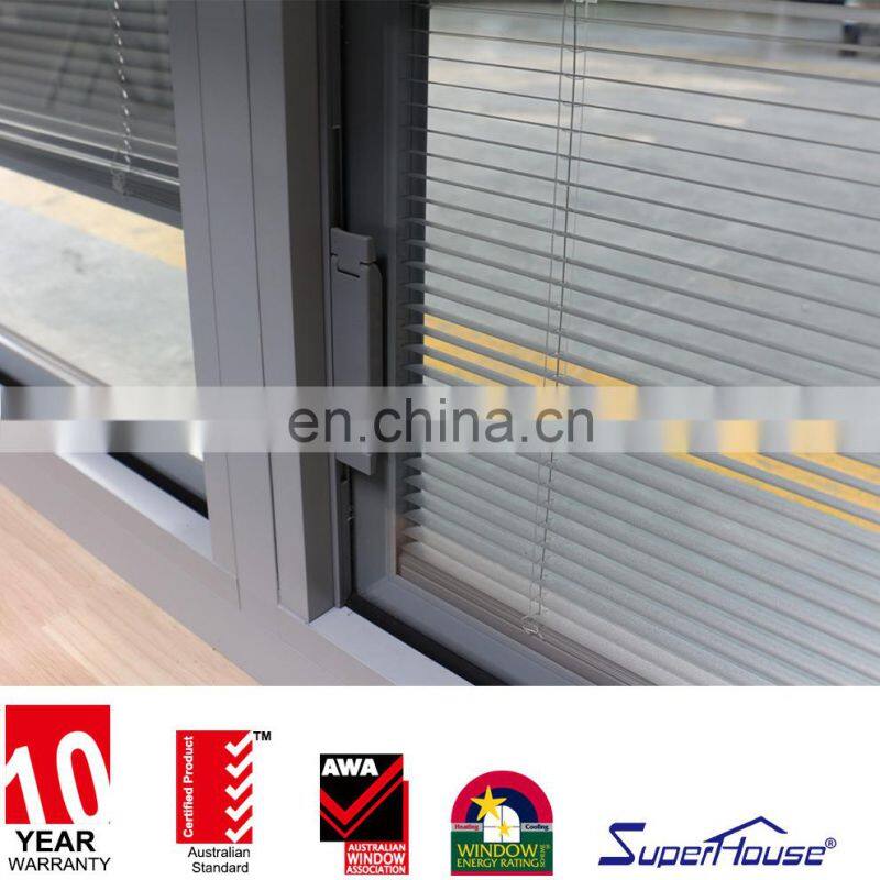 High quality customized modern design aluminum frame windows fixed window with jalousie louver