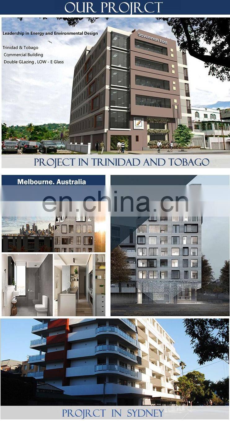 Superhouse Picture aluminum frame glass wood door wooden door for front door design with AS2047/CAS//DADE/NFRC/NOA certification