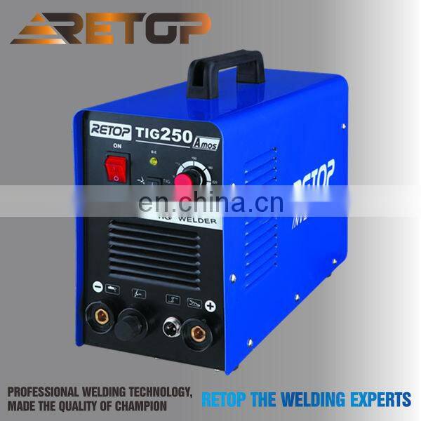 Newest Hot Selling Best Price Digital Voltmeter for Welding Machine TIG 160A/200A/250A DC TIG Welding Mild Steel DC MOTOR 7.5KVA