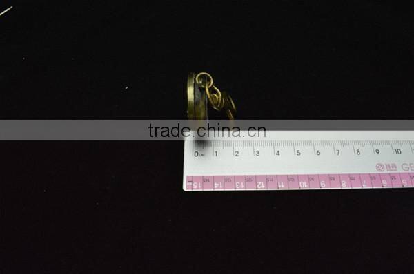 Mens cool eagle pattern pocket watch stainless steel back face coin watch