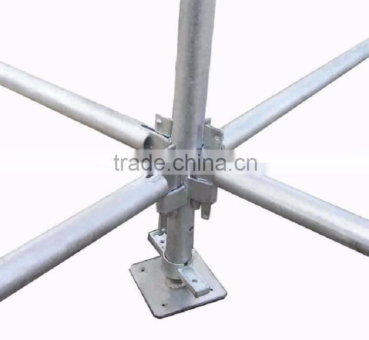 steel scaffolding, steel hanging scaffolding, flying scaffolding, four way ring scaffolding