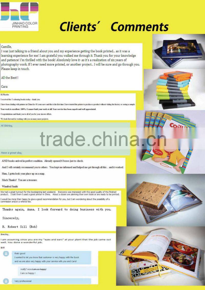 Professional hardcover book printing