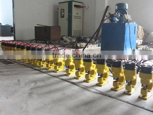 Hydraulic hole punching machine iron worker machine