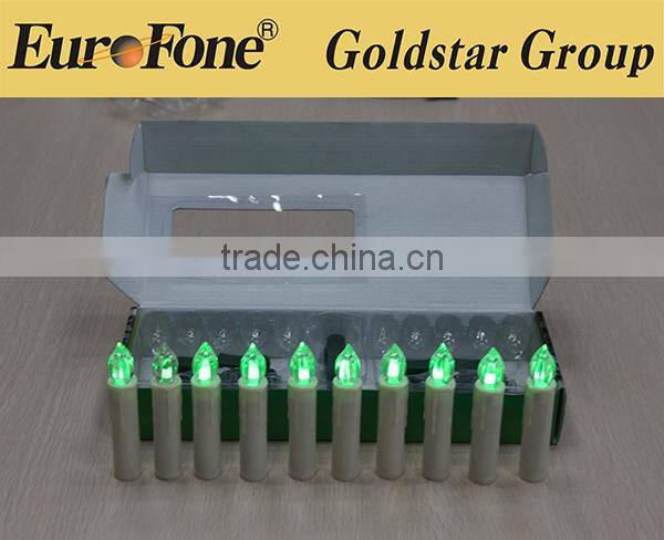 2016 wholesale flameless unscented wedding small pillar christmas candle