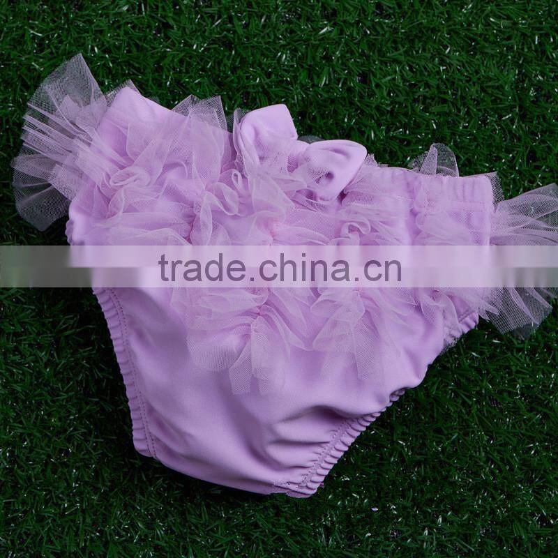 2015 Hot Sale Top Quality Girl Swimpants Korean Style Baby Lace Swimpants For Children Wear