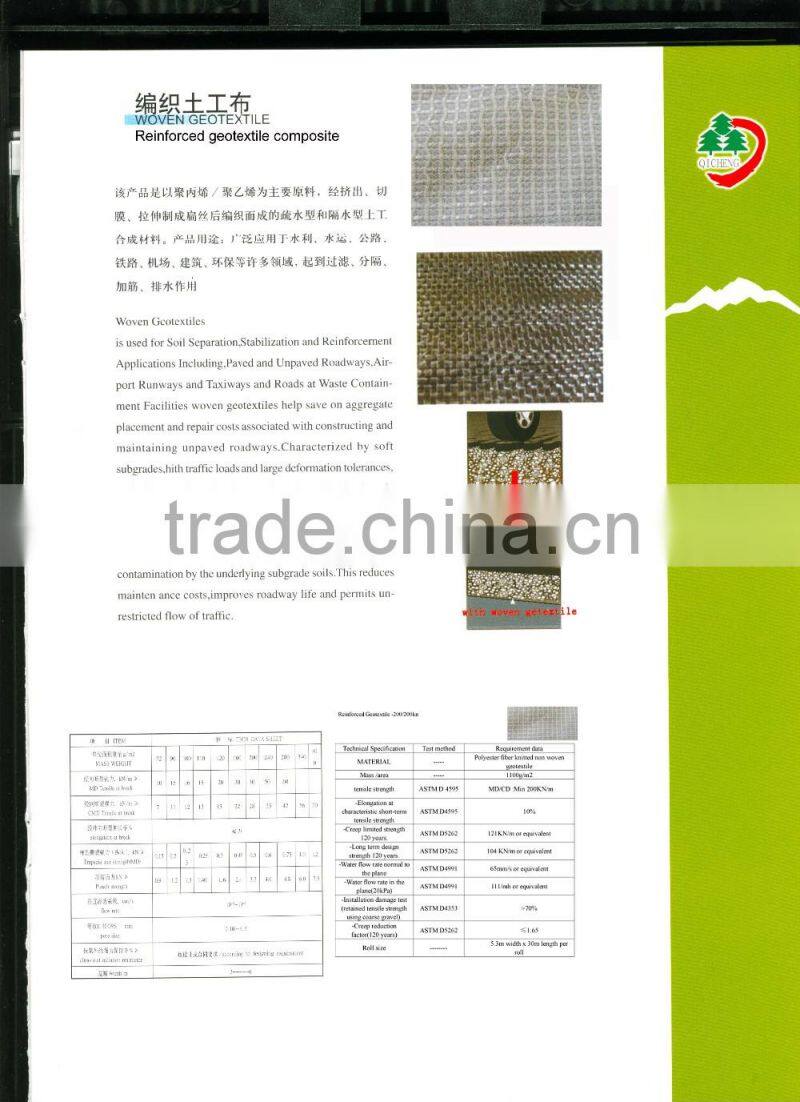 woven geotextile