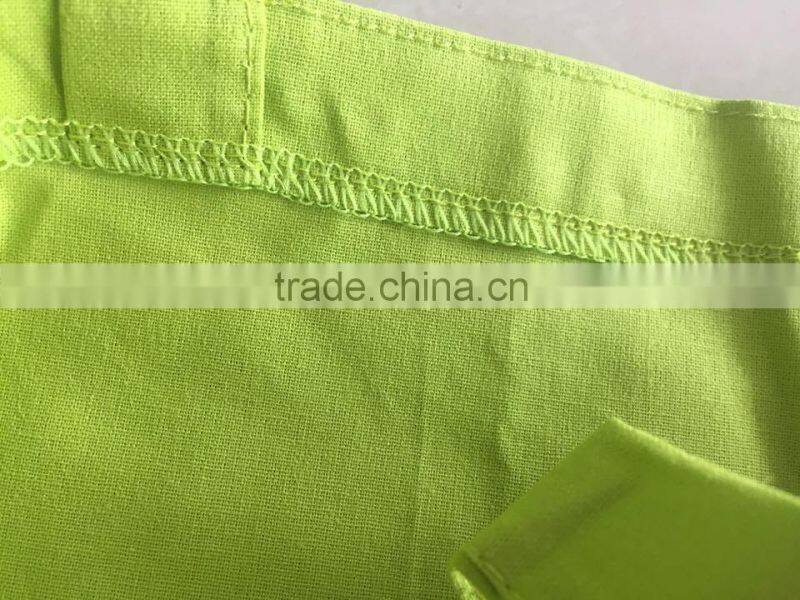 green cotton promotion bag