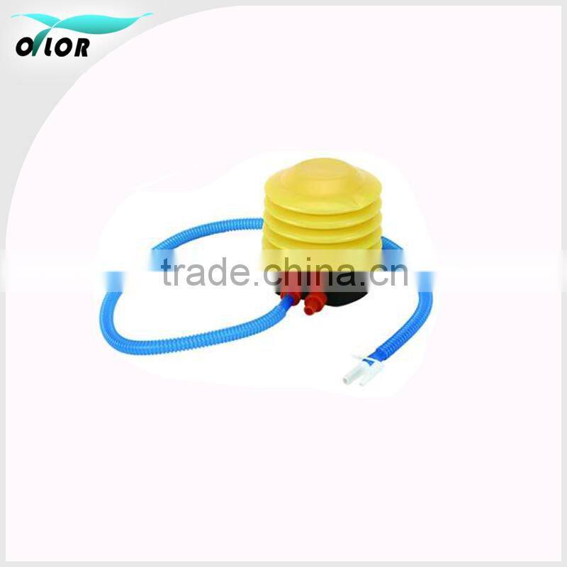 Traveling equipments inflatable toys portable air foot pumps