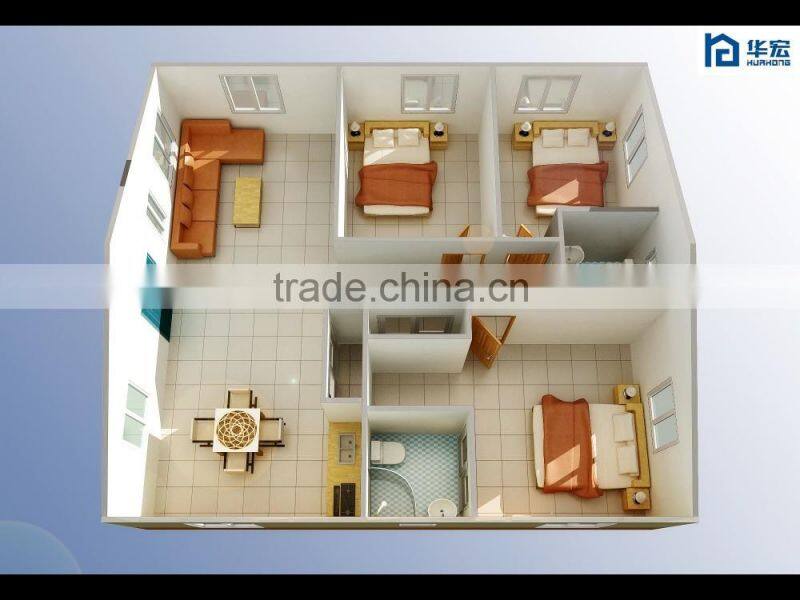 Real earthquake resistance richter 9 prefabricated house reliable manufacture from China
