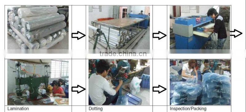 Binding PVC make-up bag for nail polish , eyeliner , cosmetic make up