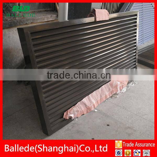 aluminum louvre in widows