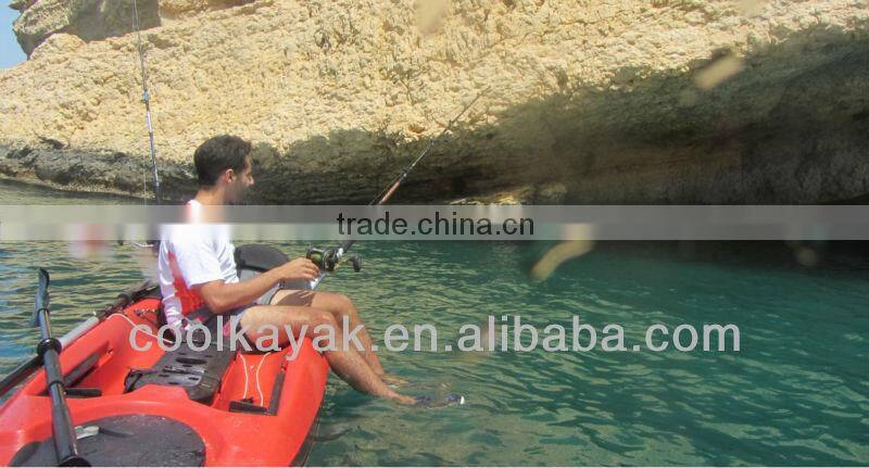 12ft LLDPE plast fishing kayak dinghy wholesale