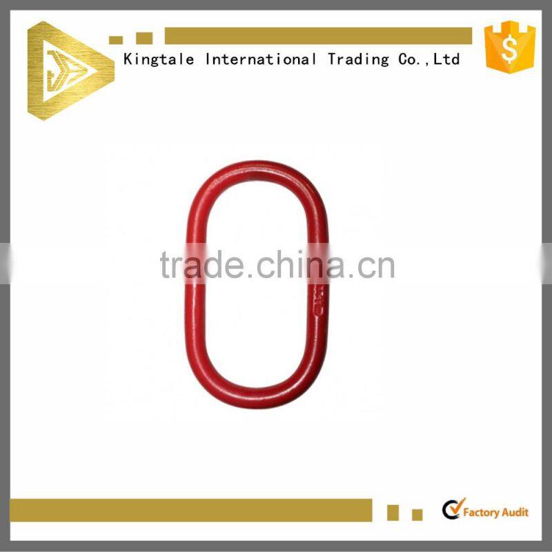 Red galvanized quick link