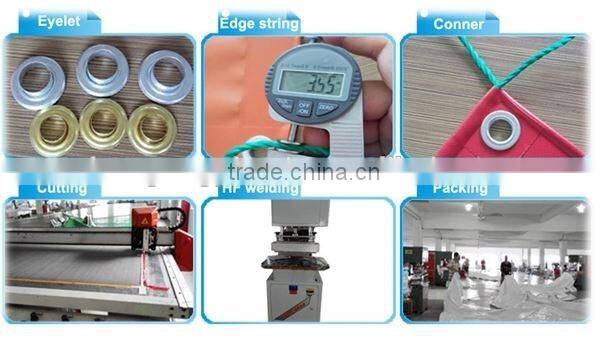 650gsm pvc coated fabric tarpulin 1000D 9*9 mesh 10m x 20m for agricultural crop fumigation tarpaulin cover tarp