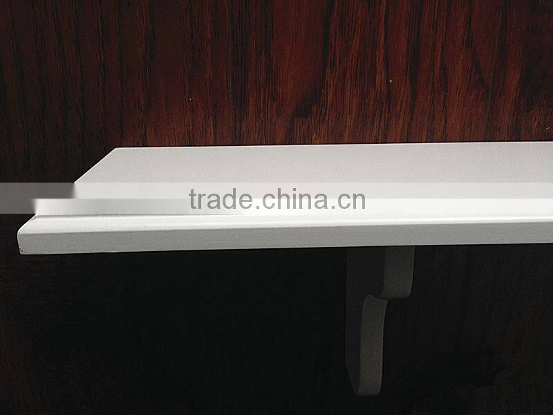 NEW PRODUCT cheap chinese European styple white paint wood design furniture floating shelf home decor