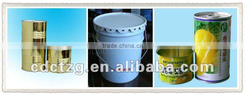 Automatic rectangular tin making machinery/food packing machine