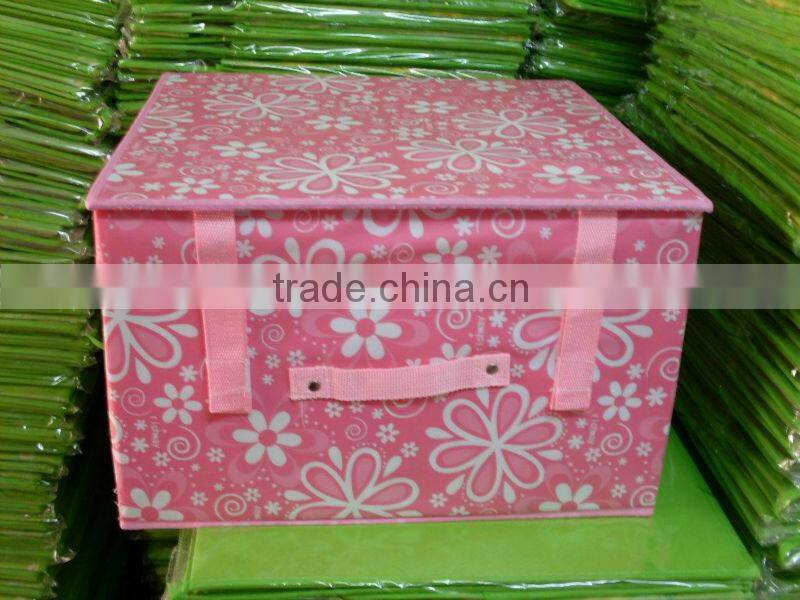 Fashion cheap portable folding Storage Box/Non-woven fabric wardrobe/bedroom wardrobes