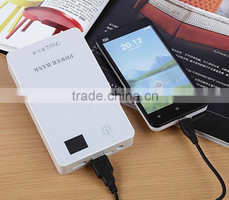 portable mobile power bank 10400mah