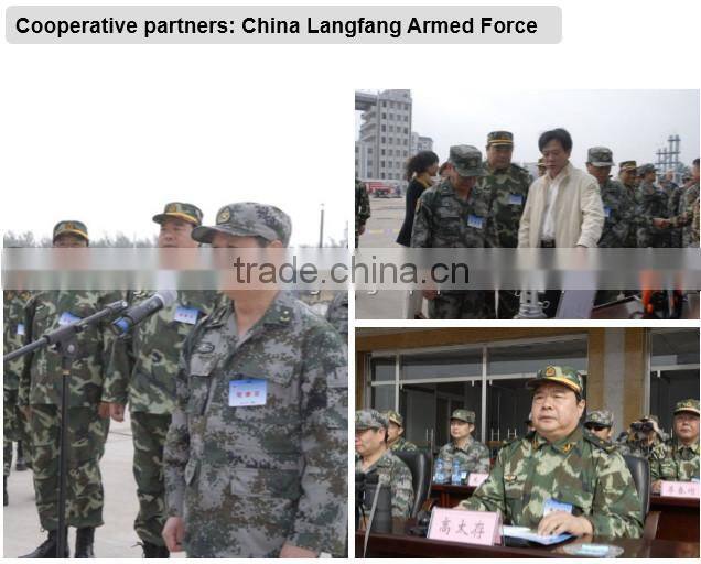 Leather CE approved industrial Fire fighting gloves