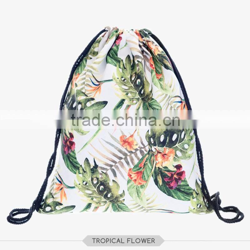 China Suppliers Hot Sale Aztec 3D Sublimation Drawstring Bag in Taobao