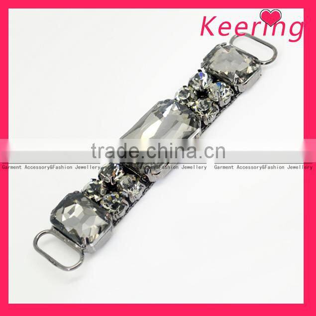 stylish zirconia chain shoe hooks WCK-781