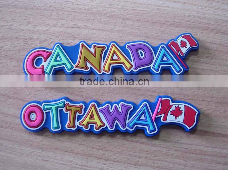 custom 3d fridge magnet,fridge magnet material soft PVC animal fish shape fridge magnet