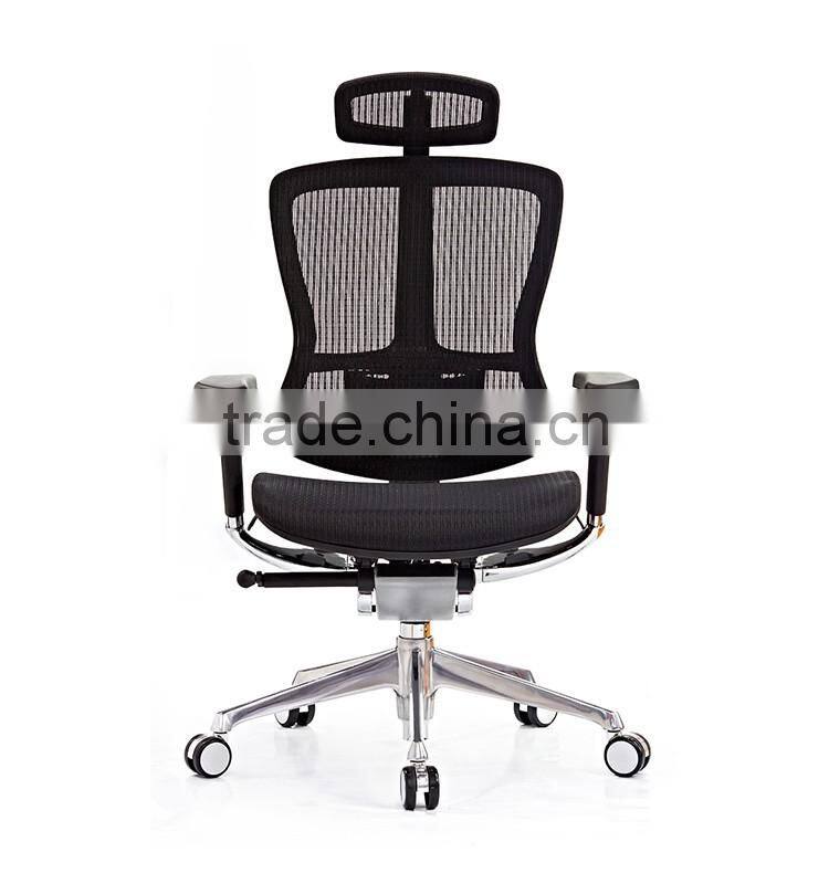 Hot sale black mesh ergonomic design office chairs with wheels