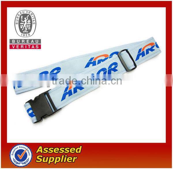 custom eco-friendly strong luggage belt/strap no minimum order