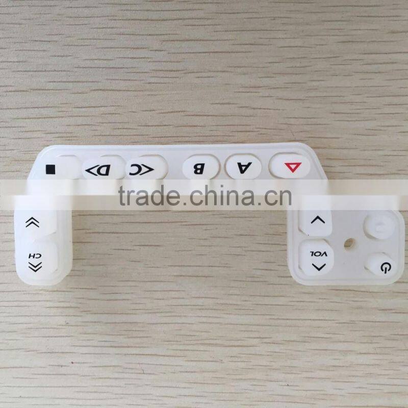Widely used silicone rubber keypads from JiangXi